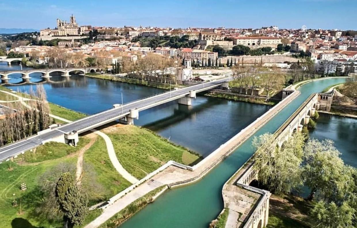 8 Aout 3-Spacieux Appartement 3 Chambres - Allee Paul Riquet - Wifi - Tv Connecte Beziers Ngoại thất bức ảnh